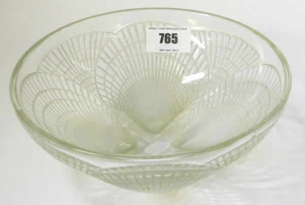 Rene Lalique Bowl Coquilles