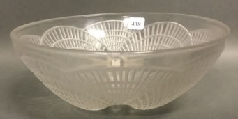 Rene Lalique Bowl Coquilles