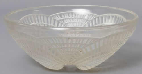 Rene Lalique Bowl Coquilles