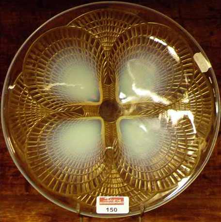 Rene Lalique Plate Coquilles