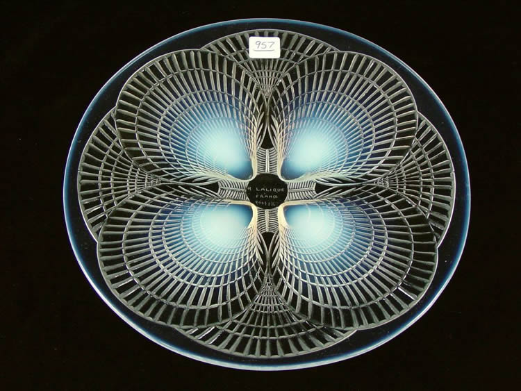 Rene Lalique Plate Coquilles