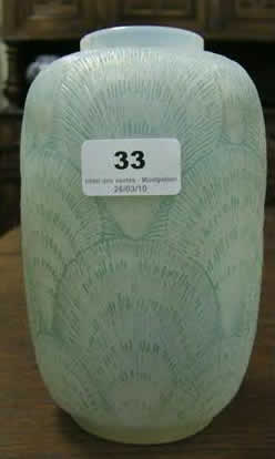 Rene Lalique Vase Coquilles