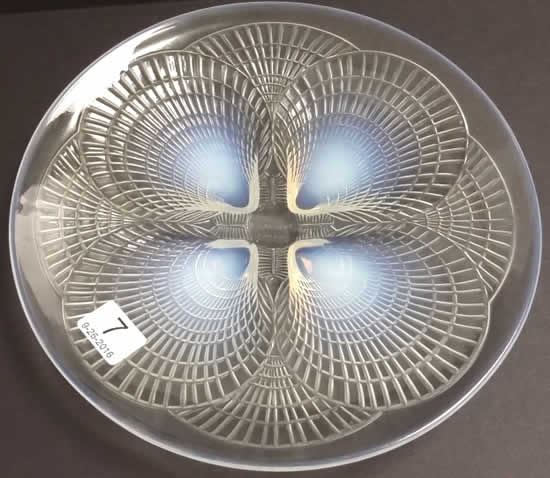 Rene Lalique Plate Coquilles