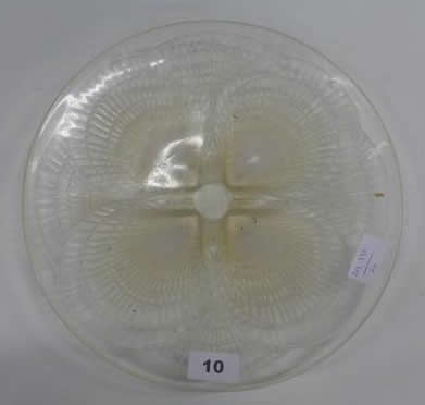 Rene Lalique Plate Coquilles