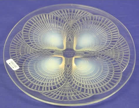 Rene Lalique Plate Coquilles