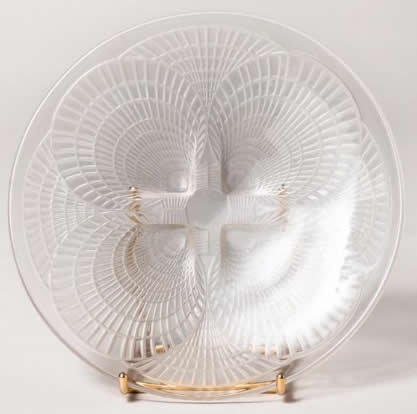 Rene Lalique Plate Coquilles