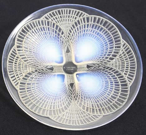 Rene Lalique Plate Coquilles