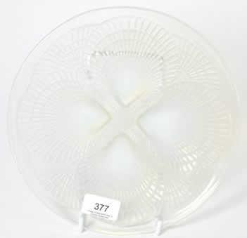 Rene Lalique Plate Coquilles