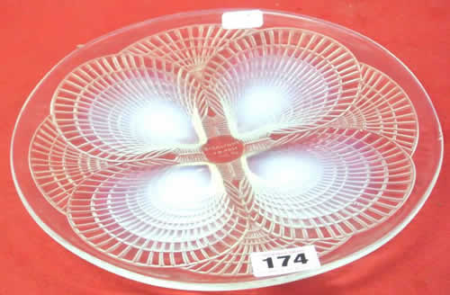 Rene Lalique Plate Coquilles