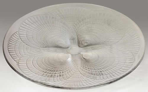 Rene Lalique Plate Coquilles