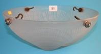 Rene Lalique Lighting Fixture Bowl Coquilles