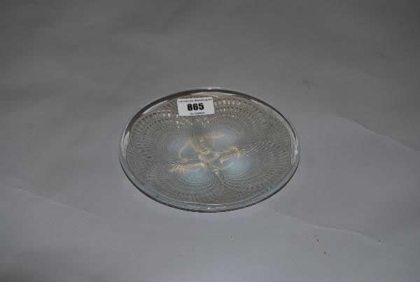 Rene Lalique Plate Coquilles