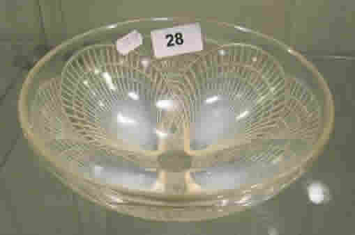 Rene Lalique Bowl Coquilles