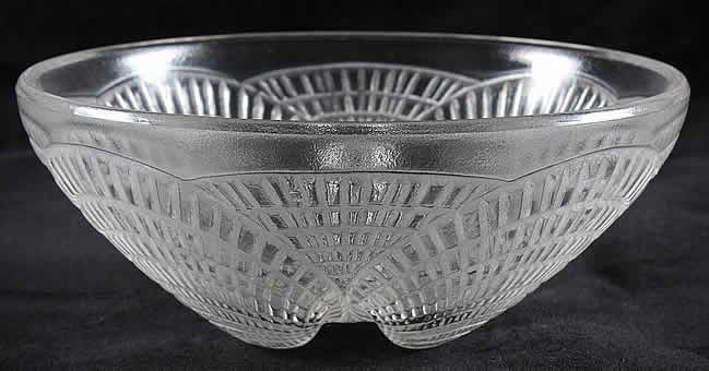 Rene Lalique Bowl Coquilles