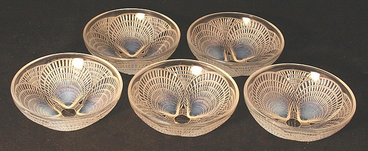 Rene Lalique Bowl Coquilles