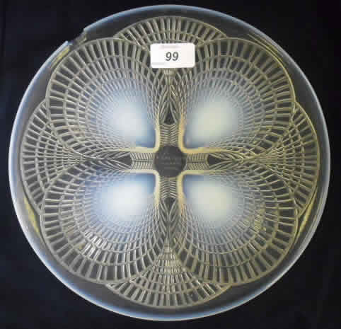 Rene Lalique Plate Coquilles