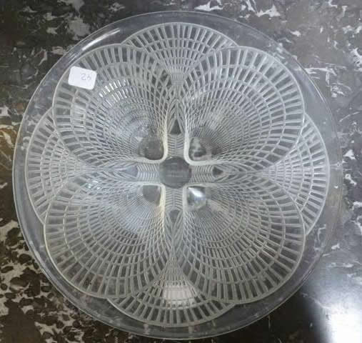 Rene Lalique Plate Coquilles