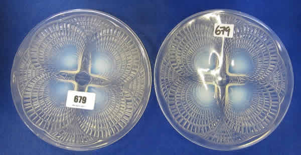 Rene Lalique Plate Coquilles