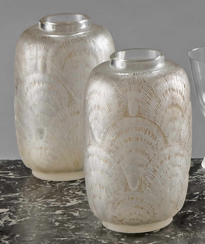 Rene Lalique Vase Coquilles