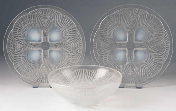 Rene Lalique Tableware Coquilles