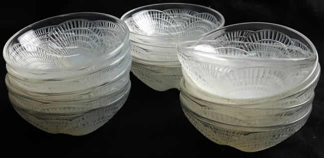 Rene Lalique Tableware Coquilles