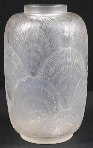 Rene Lalique Vase Coquilles