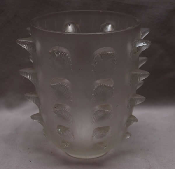 Rene Lalique Vase Corinthe