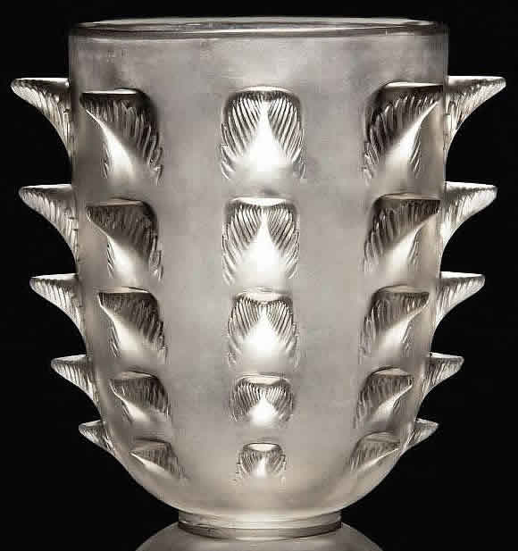 Rene Lalique Vase Corinthe