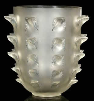 Rene Lalique Vase Corinthe