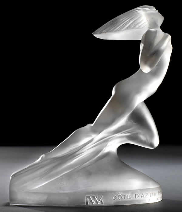 Rene Lalique Statuette Cote D'Azur