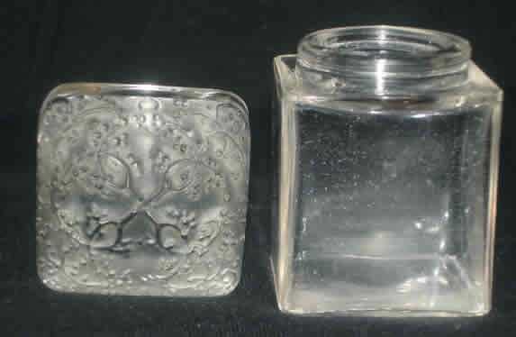 Rene Lalique Cream Pot La Jacee