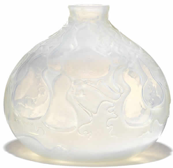 Rene Lalique Vase Courges