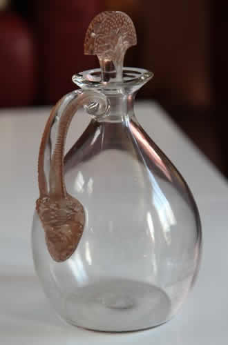 Rene Lalique Decanter Cusenier