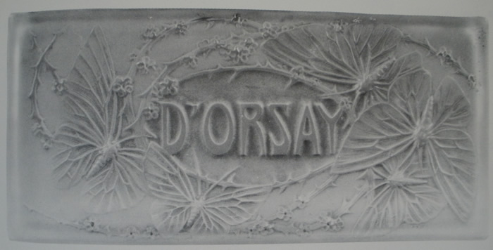 Rene Lalique D'Orsay Box