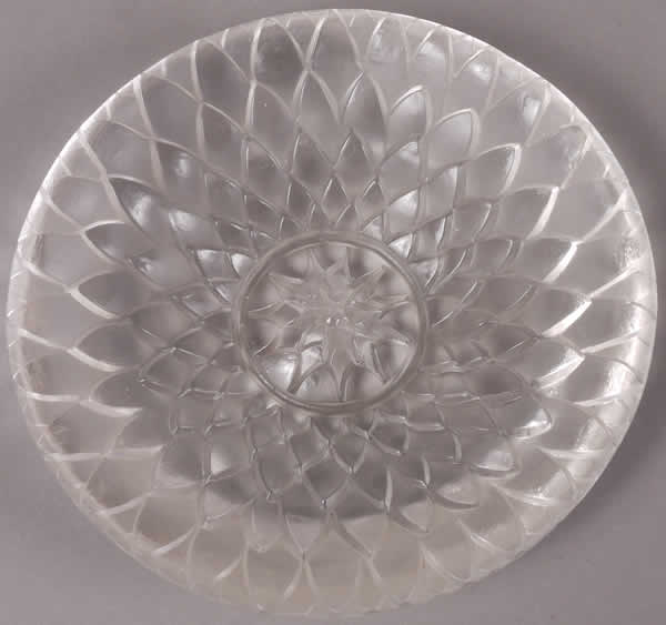 Rene Lalique Ashtray Dahlia