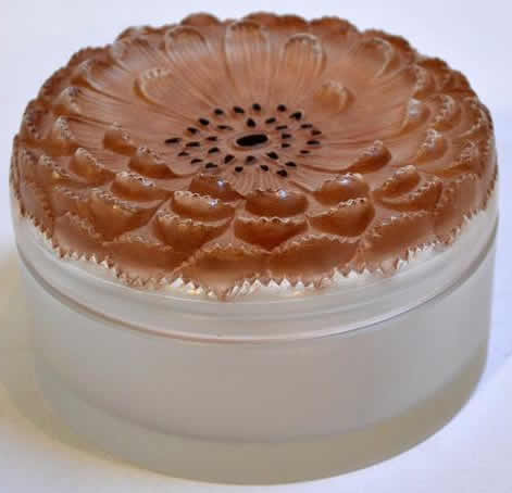 Rene Lalique Box Dahlia