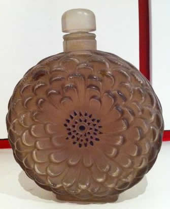 Rene Lalique Perfume Bottle Dahlia