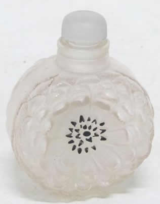 Rene Lalique Perfume Bottle Dahlia