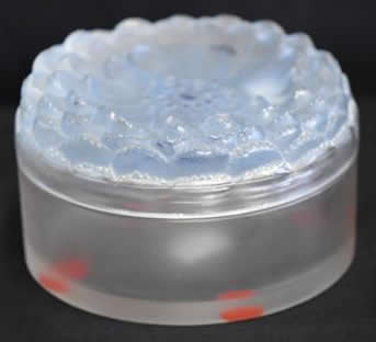 Rene Lalique Powder Box Dahlia