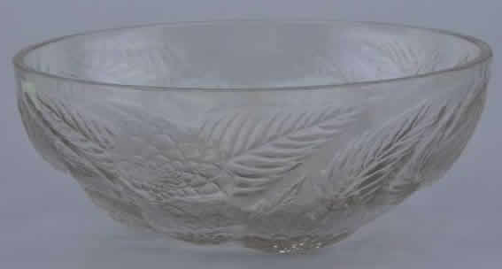 Rene Lalique Bowl Dahlias