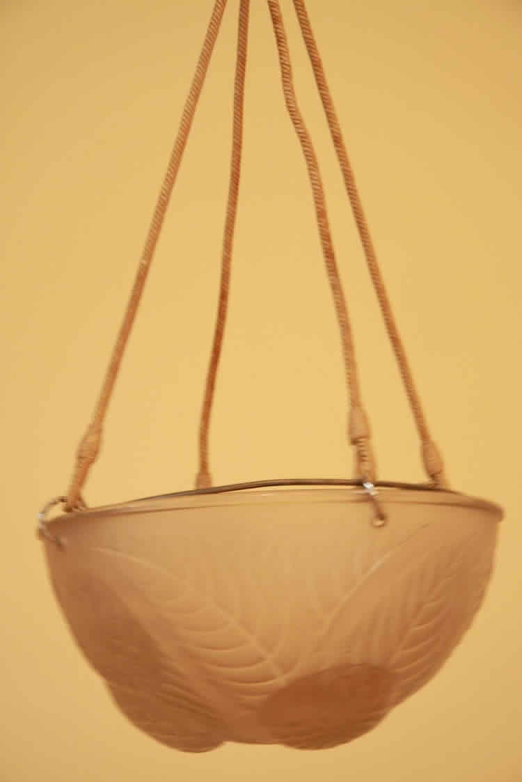 Rene Lalique Light Fixture Dahlias