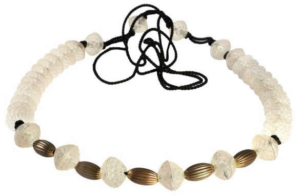 Rene Lalique Necklace Dahlias