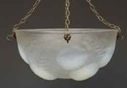 Rene Lalique Light Shade Dahlias