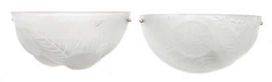 Rene Lalique Sconce Dahlias