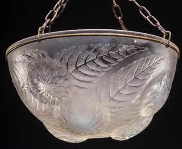 Rene Lalique Suspension Dahlias