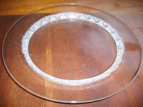 Rene Lalique Dampierre Plate