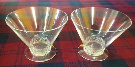 Rene Lalique Sundae Glass Dampierre