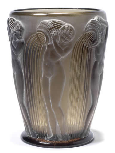 Rene Lalique Vase Danaides