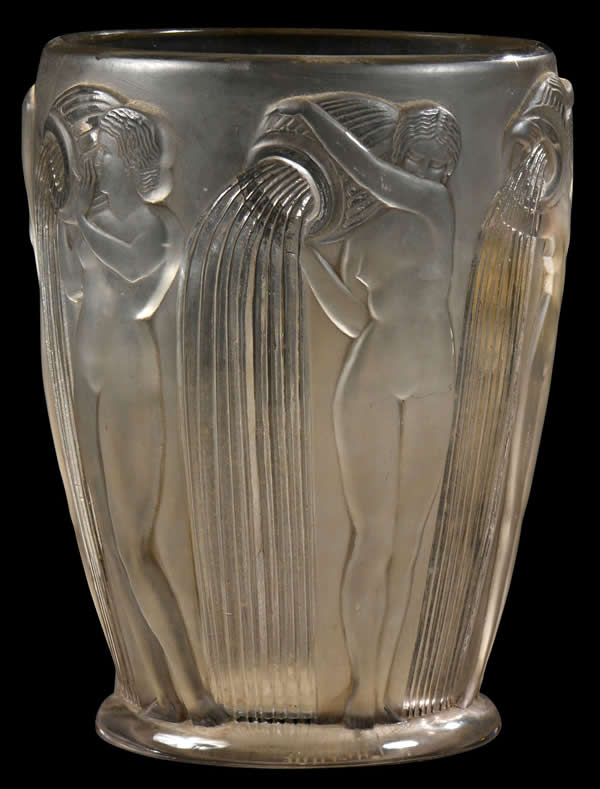 Rene Lalique Vase Danaides
