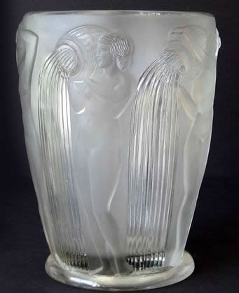 Rene Lalique Vase Danaides